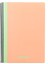 Pruva Pastel Serisi, A4 100 Yaprak Çizgili Karton Kapaklı Pet Spiralli Defter, Pembe 1