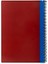 Pruva Ofis Serisi, A4 120 Yaprak Çizgili Karton Kapaklı Pet Spiralli Defter, Kırmızı 2