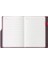 KN-809-BR Termo Suni Deri Not Defter, Bordo 2