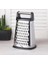 Metal Rende Paslanmaz Çelik Çok Amaçlı ve Dayanıklı Tasarım Sebze Peynir ve Meyve Rendesi Ergonomik Saplı Kolay Temizlenebilir Mutfak Için Pratik ve Şık (24 Cm) 2