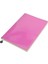 Rugan Esnek Kapak Çizgili Defter, 14.8X21 cm -Pembe 3