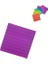 Şeffaf Renkli Yapışkanlı Not Kağıdı Çizgili Karenot (Mor 6) 3