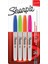 Sharpie Fine Permanent Markör, Canlı 4lü Bls 1