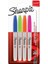 Sharpie Fine Permanent Markör, Canlı 4lü Bls 3