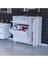 Modilayn Yenice Çok Amaçlı Banyo Dolabı 90 x 97.5 x 32 cm Kirli Çamaşır Sepetli Dolap 3