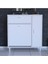 Modilayn Yenice Çok Amaçlı Banyo Dolabı 90 x 97.5 x 32 cm Kirli Çamaşır Sepetli Dolap 4