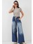Bol Paça Kot Pantolon 6705 - Lacivert 1