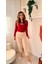 Kadın Üste Oturan Paçası Bilek Üzerinde Biten Atlas Kumaş Pantolon 36 (S) - 48 (4xl) 2
