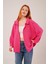Basic Oversize Fuşya Gömlek 1