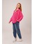 Basic Oversize Fuşya Gömlek 2