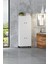 %100 Mdf 8 Raflı 4 Kapaklı Beyaz Çok Amaçlı Mutfak/banyo Dolabı 70X172X32 4