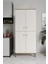 Simple SP4190 Çok Amaçlı Dolap 4 Kapaklı Mutfak Dolabı Balkon Dolabı Kiler Banyo Dolabı Ayakkabıl 2