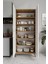 Simple SP4190 Çok Amaçlı Dolap 4 Kapaklı Mutfak Dolabı Balkon Dolabı Kiler Banyo Dolabı Ayakkabıl 3