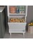 Gamzem Mutfak 55X138 cm Mutfak Erzak Kiler Depolama Düzenleyici Dolabı 4