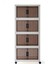 Emayhome Fold & Go 4 Kat Katlanır Dolap - Beyaz - 127X55X31,7 cm 1