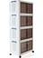 Emayhome Fold & Go 4 Kat Katlanır Dolap - Beyaz - 127X55X31,7 cm 2