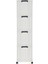 Emayhome Fold & Go 4 Kat Katlanır Dolap - Beyaz - 127X55X31,7 cm 3
