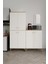 Simple SP6190 Çok Amaçlı Dolap 6 Kapaklı Mutfak Dolabı Balkon Dolabı Kiler Banyo Dolabı Ayakkabıl 5