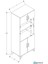 % 100 Mdf Çok Amaçlı Dolap, Fırın ve Mikro Fırınlık Dolap 4