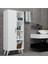 Star Tek Kapılı 4raflı Çok Amaçlı Dolap Beyaz - BDL0201 1