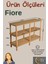 Fiore Çok Amaçlı Dolap: Minimalist Mdf ve Ahşap Tasarım 2