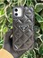 IPHONE 11 Uyumlu Kabartma Markalı Kılıf 3