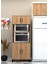 % 100 Mdf Çok Amaçlı Dolap, Fırın ve Mikro Fırınlık Dolap_ceviz-Ceviz 1