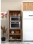 % 100 Mdf Çok Amaçlı Dolap, Fırın ve Mikro Fırınlık Dolap_ceviz-Ceviz 4