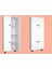 %100 Mdf 4 Kapaklı 4 Raflı Beyaz Çok Amaçlı Mutfak/ Banyo/ Kiler Dolabı 3