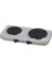 LX-7021 Hotplate Ikili Elektrikli Ocak, Ev Tipi, Demir, 2500W 1