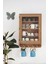 Ahşap, Ham Mdf, Boyanabilir, Tek Kapaklı Çıkabilir Raflı Telli Dolap, Terek, Bardaklık, Baharatlık 1