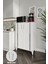 Lyra Çok Amaçlı Dolap Mutfak Balkon Kiler Banyo Ayakkabılık Dolabı Beyaz Gümüş 1