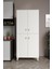 Simple SP4190 Çok Amaçlı Dolap 4 Kapaklı Mutfak Dolabı Balkon Dolabı Kiler Banyo Dolabı Ayakkabıl 1