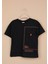 Bisiklet Yaka Önü Cep Detaylı Erkek Çocuk T-Shirt 1