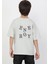 Gri Bisiklet Yaka Erkek Çocuk T-Shirt 2