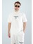 Erkek Yarım Oversize Ön Arka Criminal Life Yazı Baskılı Pamuklu T-Shirt/şort Alt Üst Takım 5