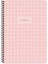 Color A4 80 Yaprak Kareli Pp Kp. Spiralli College Defter 2