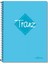 Color A5 Defter Kareli 200 Syf Turkuaz Tranz 1