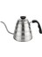 Barista Kahve Gooseneck Kettle - Çelik Kahve Demleme Dripper Kettle - Indüksiyonlu - Paslanmaz Çelik - 1200 ml 1