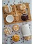 Hediye Sepeti 50'li Büyük Boy Xl Tavşan Desenli Turuncu Muffin Cupcake Kalıbı Jumbo Kek Kapsülü, Airfryer Uyumlu 1