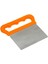 Metal Hamur Kesici Spatula, Ergonomik Saplı, Paslanmaz Çelik (Turuncu) 1