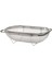 Idealisk - Colander, Stainless Steel, Black - 34 x 23 cm 1