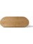 Ayaklı Bambu Sunum Tabakları, Ayaklı Bambu Sunumluk, Kek, Börek, Çörek ve Çikolata Sunum Tepsisi Yuvarlak Kenarlı Oval Sunumluk (32XM*12CM*1,5CM) 3