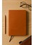 Tanıtım Çizgisiz Defter, Taba Termo Deri Kapaklı Defter, 128 Yaprak A5 Defter, Ofis ve Kırtasiye, Planlayıcı (14CM x 21 Cm) (Taba Kapak) 1