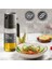 Yağ Püskürtücü Mutfak Aleti Pişirme Için Yüksek Borosilikat Cam Yağ Püskürtücü Bay, 250 ml Zeytinyağı Sprey Şişesi, Airfryer, Salata, Barbekü, Mutfak Pişirme, Kavurma, Koyu Gri 2