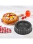 Thermo Döküm Gövdeli Keskin Tart ve Kek Kalıbı 28 cm, Dilimli ve Döküm, Siyah Granit Benekli Pişirme Kabı, Kolay Çıkarma, Dayanıklı Alüminyum Alaşım 1