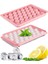 Home Büyük Küre Buz Kalıbı 33 Adet Buz - Yuvarlak Buz Kalıbı, Shot Bardağı Buz Kalıbı, Bardak Buz Kalıbı, Buz Kabı, Buzluk Kabı (1, Pembe, 33 Pcs) 1