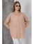 Kadın London Keten Tek Cepli Oversize Gömlek, Premium Kalite Keten Gömlek 5