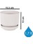 SO-S281 Dekoratif Tabaklı Lüks Çizgi Desenli Saksı 1.7 Litre 2