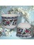 Çini Renkli Model Desenli Porselen Mirra Set 6 Adet Mırra Cup Porcelain 6 Pieces 1